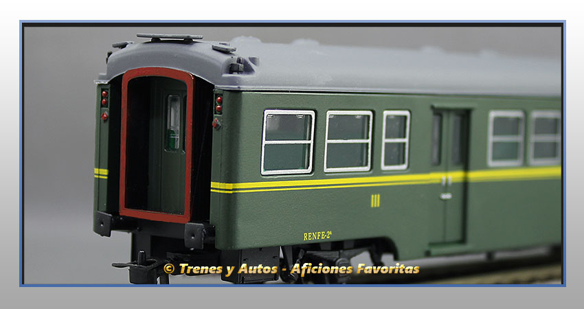 Coche pasajeros Tipo C "Yencas" - Renfe